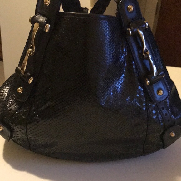 Gucci Pelham Python Snake Skin Medium Shoulder Bag - Picture 4 of 8